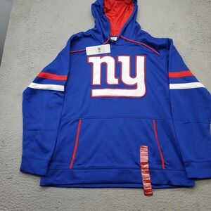 New York Giants Men's Blue Pullover Hoodie